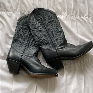 Black Laredo Cowboy Boots